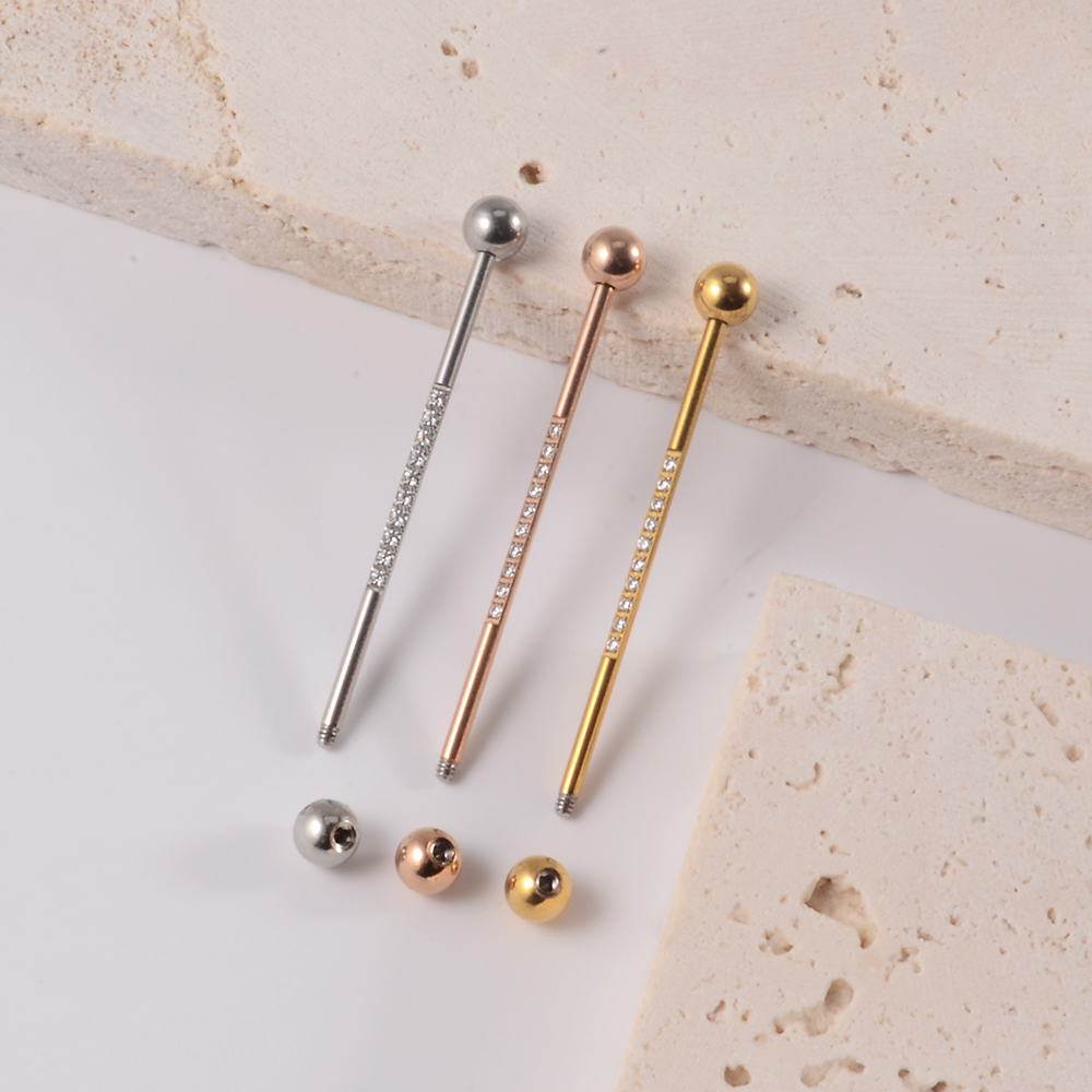 ステンレス鋼のベル,1ピース,長さのブリッジ,マイクロインサ - Industrial Barbell Long のレビューと価格