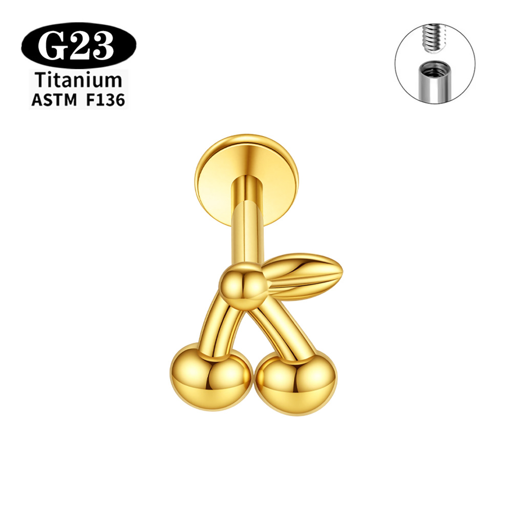 インプラントグレードASTM F136チタン製陽極酸化ラブレ - Body Jewelry Implant Grade のレビューと価格
